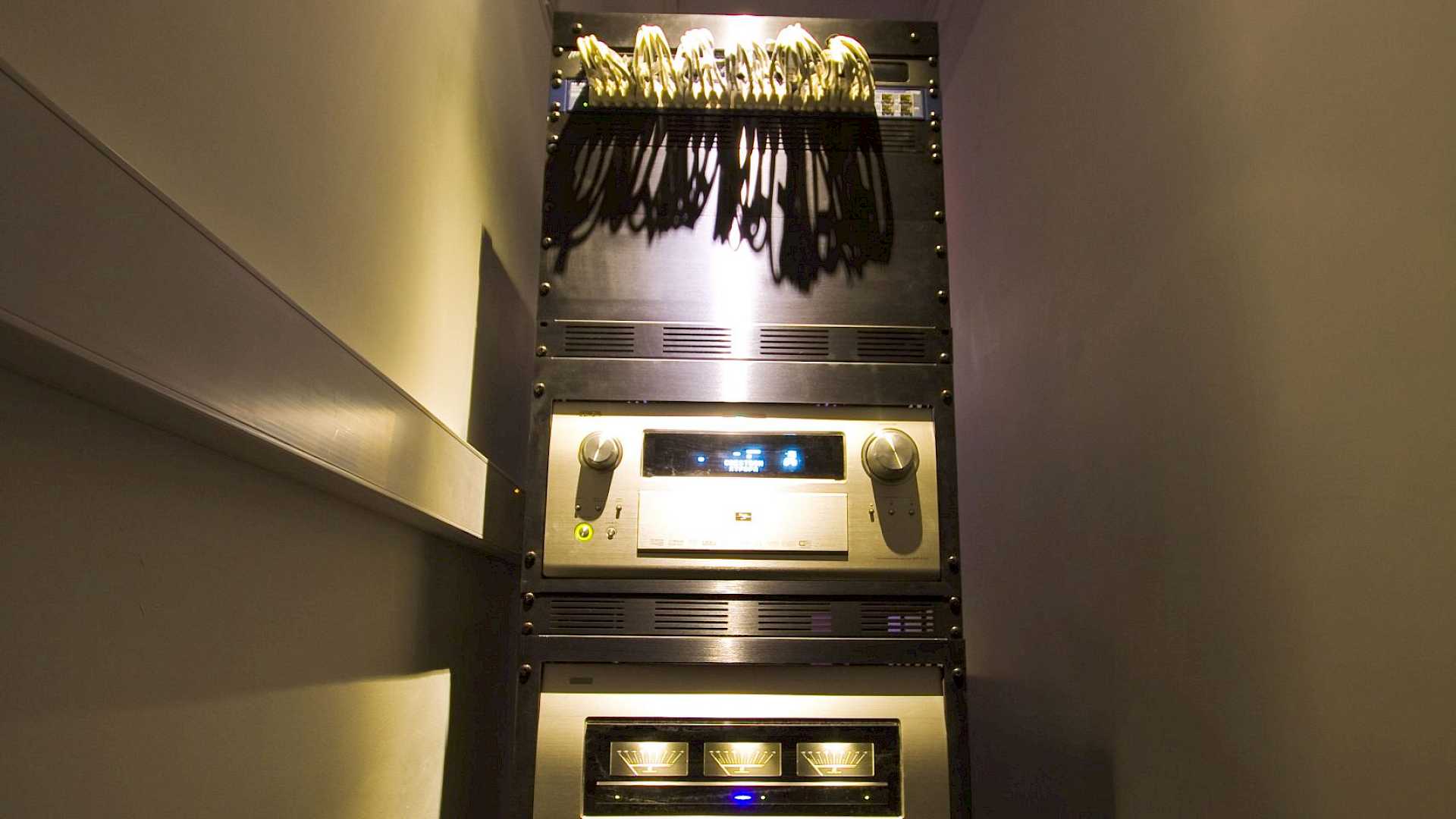 Home cinema rack
