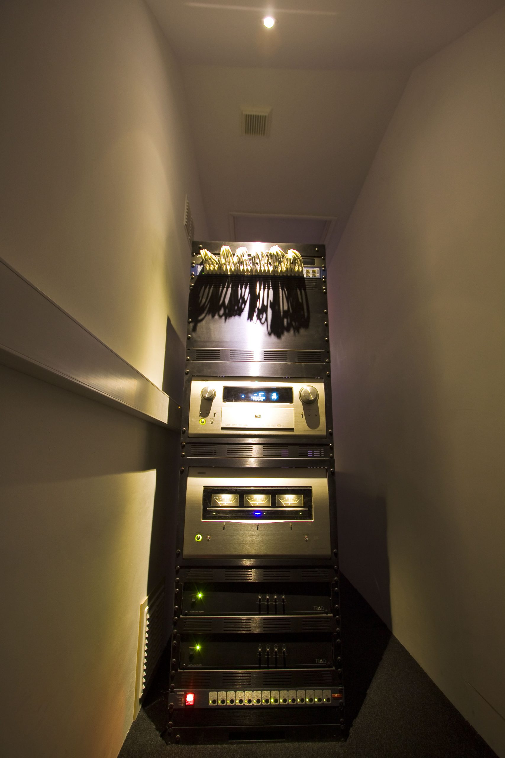 Home cinema rack