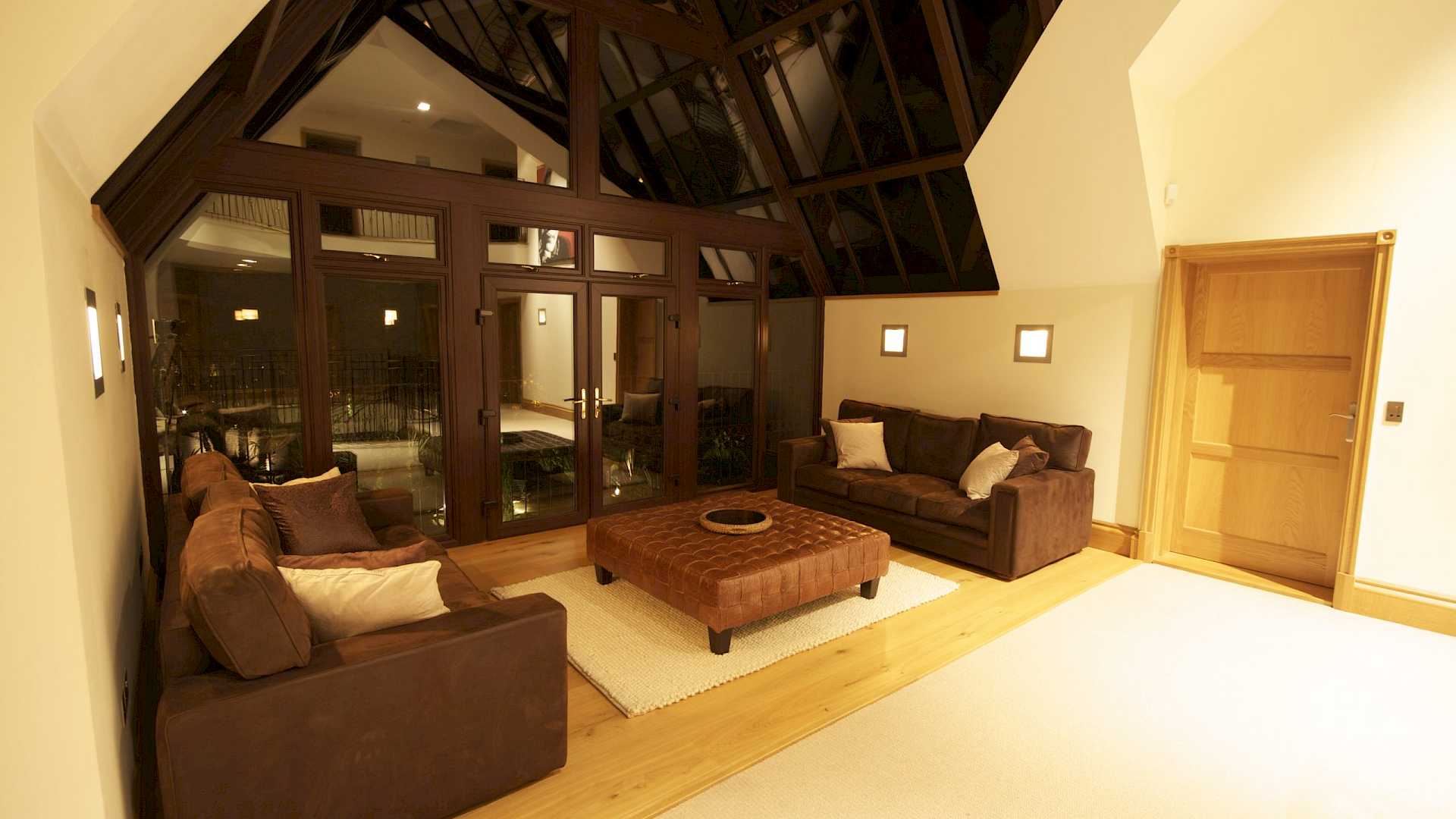 Home technology - smart lighting and audio system.
