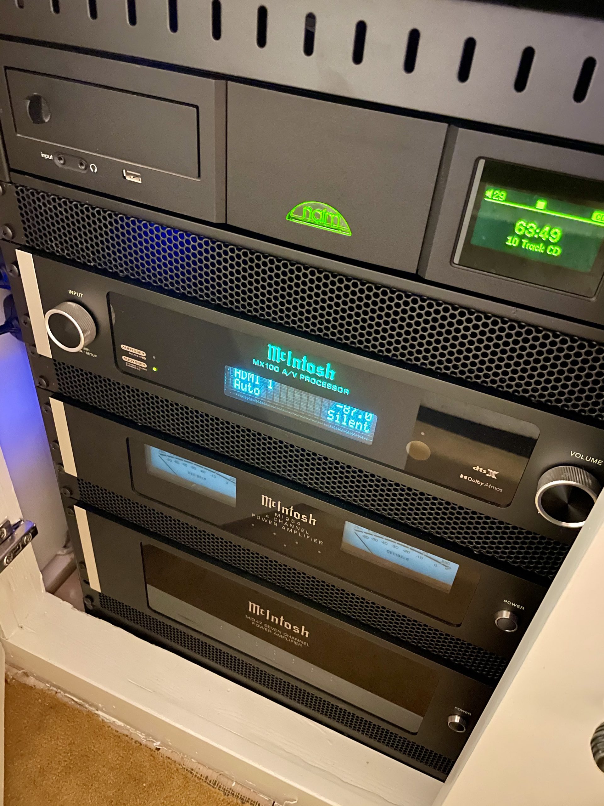 McIntosh Media Room, Naim Audio