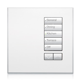 Lutron UK Homeworks QS International SeeTouch Keypad