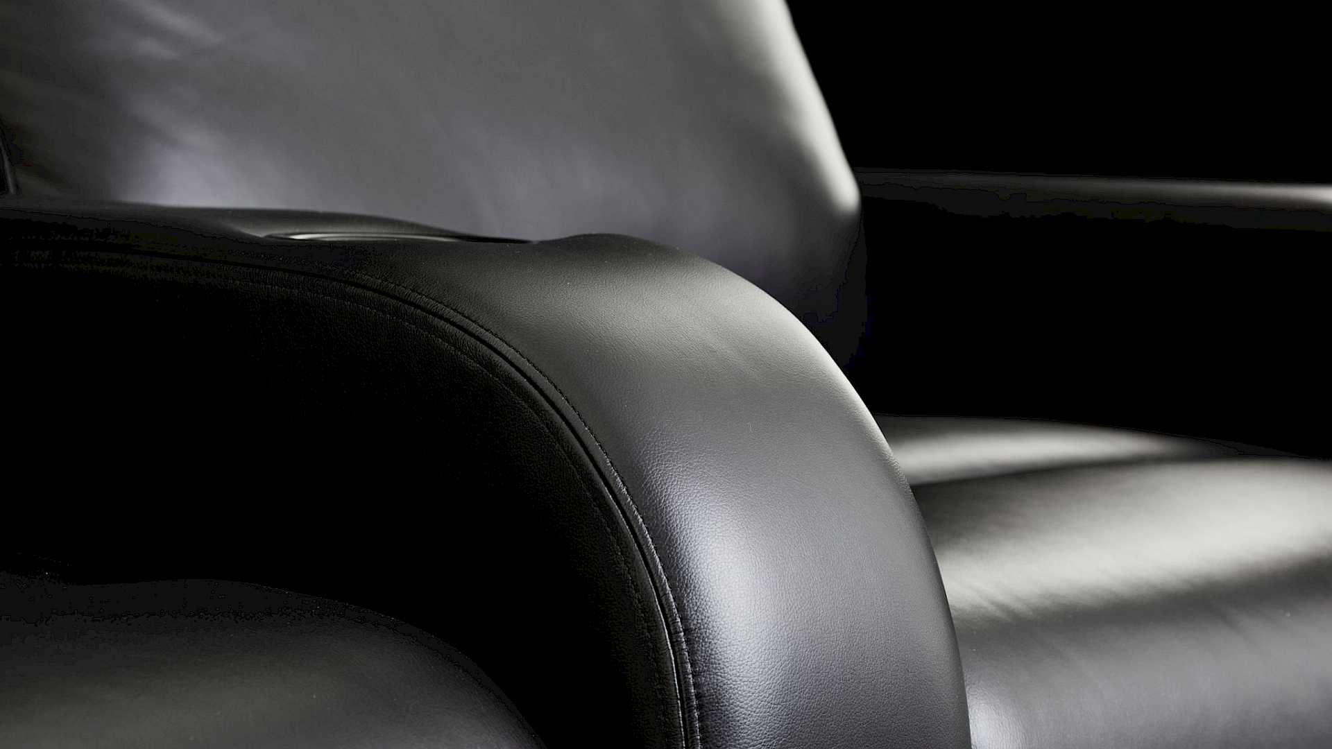 Acoustic Innovations home cinema seating.