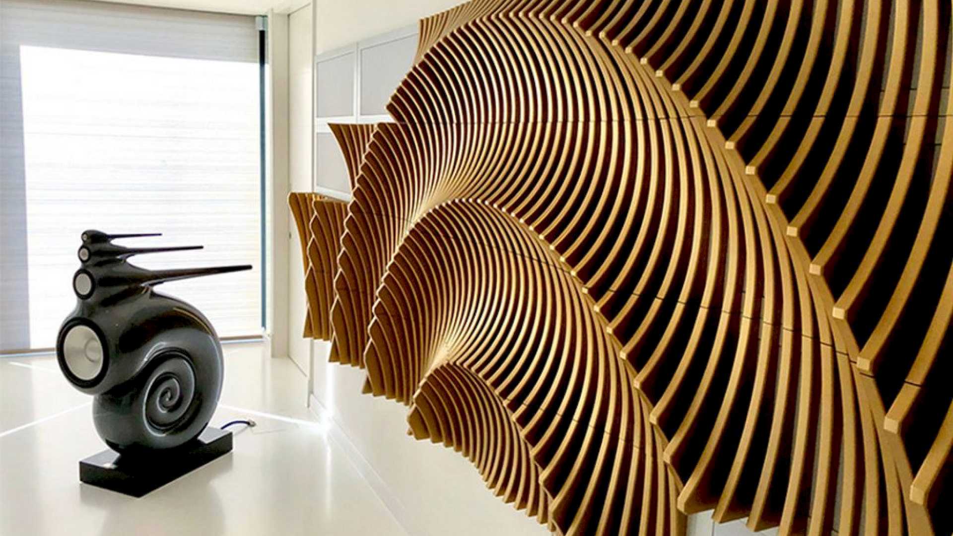 Project image 1 for Imagine This project - Acoustic Room Treatments - The Awesome Ammonite Room