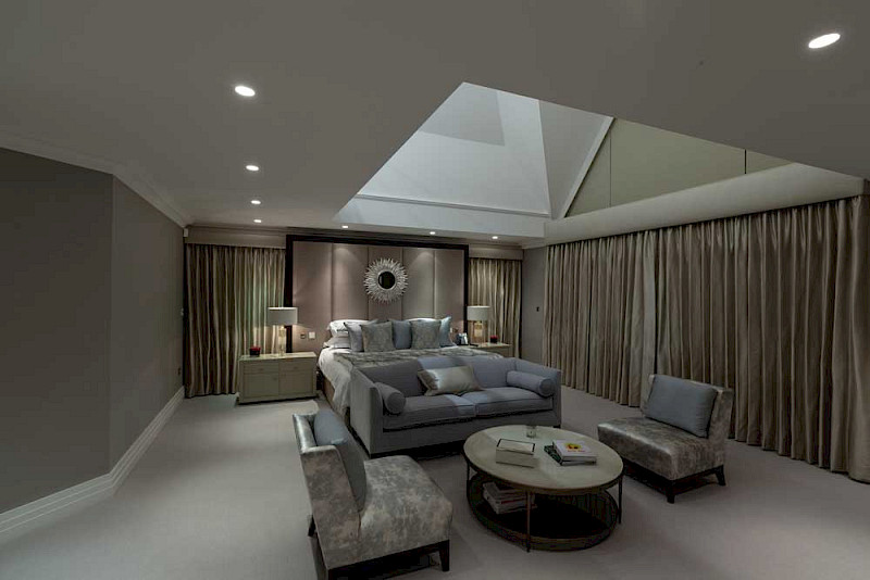 Motorised blinds, curtains and shades are perfect for privacy.