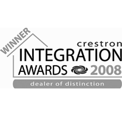 Award logo for - 2008 - Crestron Integration Awards - Best Lighting Design - Winner